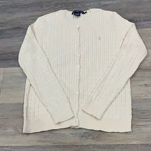 Polo Ralph Lauren cable knit cardigan